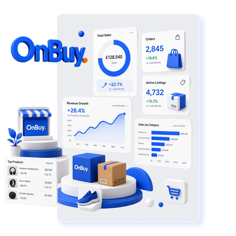 SolveMerce OnBuy services card